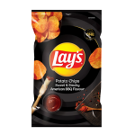 Lays Potato chips 120g - Sweet & Smoky American BBQ